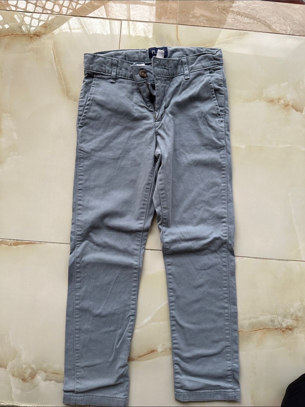 The Children's Place Gray Kids Chinos